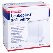 Leukoplast soft White Pflaster 6 cm x5 m 1 St