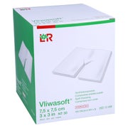 Vliwasoft Schlitzkompressen 7,5x7,5 cm s 50X2 St
