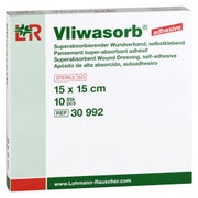 Vliwasorb Adhesive Superabso.komp.sk.st. 10 St