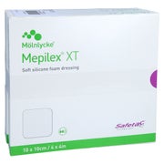 Mepilex XT 10x10 cm Schaumverband 10 St