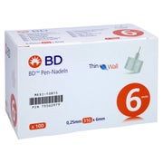 BD Pen-nadeln 0,25x6 mm 100 St