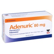 Adenuric 80 mg Filmtabletten 84 St