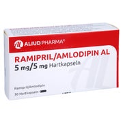 RAMIPRIL/Amlodipin AL 5 mg/5 mg Hartkapseln 30 St