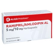 RAMIPRIL/Amlodipin AL 5 mg/10 mg Hartkapseln 30 St