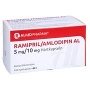 RAMIPRIL/Amlodipin AL 5 mg/10 mg Hartkapseln 100 St