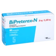 Bipreterax N 5 mg/1,25 mg Filmtabletten 90 St