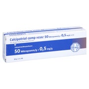 CALCIPOTRIOL comp HEXAL 50 µg/g + 0,5 mg/g Salbe 30 g