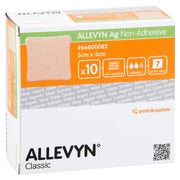 Allevyn Ag non Adhesive 5x5 cm Wundverba 10 St