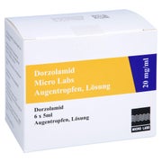 DORZOLAMID Micro Labs 20 mg/ml Augentropfen 6X5 ml