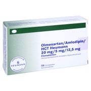 OLMESARTAN/Amlodipin/HCT Heumann 20/5/12,5mg FTA 56 St