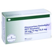 OLMESARTAN/Amlodipin/HCT Heumann 20/5/12,5mg FTA 98 St