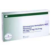 OLMESARTAN/Amlodipin/HCT Heumann 40/5/12,5mg FTA 28 St