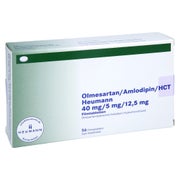OLMESARTAN/Amlodipin/HCT Heumann 40/5/12,5mg FTA 56 St