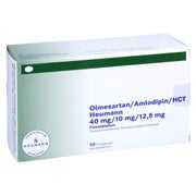 OLMESARTAN/Amlodipin/HCT Heumann 40/10/12,5mg FTA 98 St
