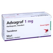 Advagraf 1 mg Hartkapseln retardiert 50 St