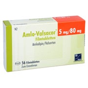 Amlo-valsacor 5 Mg/80 mg Filmtabletten 56 St