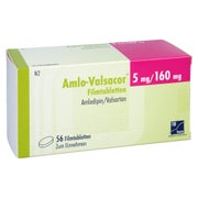 Amlo-valsacor 5 Mg/160 mg Filmtabletten 56 St