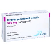 HYDROXYCARBAMID Devatis 500 mg Hartkapseln 30 St