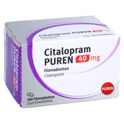 Citalopram Puren 40 mg Filmtabletten 100 St