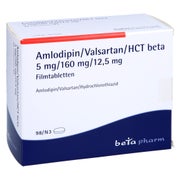 AMLODIPIN/Valsartan/HCT beta 5mg/160mg/12,5mg FTA 98 St