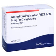 AMLODIPIN/Valsartan/HCT beta 5mg/160mg/25mg FTA 98 St