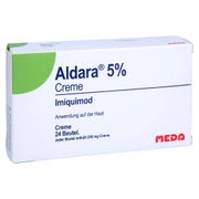 Aldara 5% Creme Sachets 24 St