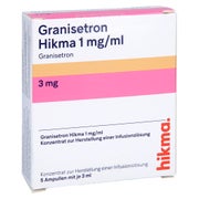 GRANISETRON Hikma 1 mg/ml Konz.z.Herst.e.Inf.-Lsg. 5X3 ml