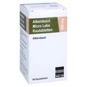 ALBENDAZOL Micro Labs 400 mg Kautabletten 60 St