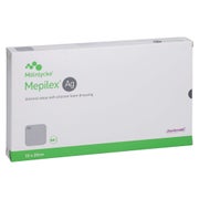 Mepilex Ag Schaumverband 10x20 cm steril 5 St