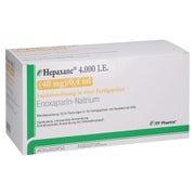 HEPAXANE 4.000 I.E. 40 mg/0,4 ml Inj.-Lsg.i.e.FS 50 St