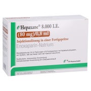 HEPAXANE 8.000 I.E. 80 mg/0,8 ml Inj.-Lsg.i.e.FS 24 St