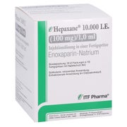 HEPAXANE 10.000 I.E. 100 mg/1,0 ml Inj.-Lsg.i.e.FS 20 St