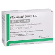 HEPAXANE 10.000 I.E. 100 mg/1,0 ml Inj.-Lsg.i.e.FS 24 St
