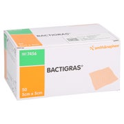 Bactigras Antiseptische Paraffingaze 5x5 50 St