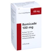 REMICADE 100 mg Plv.f.e.Konz.z.Her.e.Inf.-L.Dsfl. 1 St