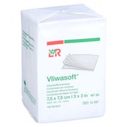 Vliwasoft Vlieskompressen Unsteril 7,5x7 100 St