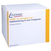 CLEXANE 4.000 I.E. 40mg/0,4ml ILO F.Sp.+Sich-Sys. 20 St