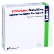 ESOMEPRAZOL BASICS 40 mg magensaftres.Hartkapseln 60 St