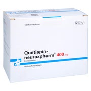 QUETIAPIN-neuraxpharm 400 mg Filmtabletten 100 St