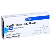 LEVOFLOXACIN HEC Pharm 250 mg Filmtabletten 5 St