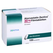 ATORVASTATIN Zentiva 30 mg Filmtabletten 100 St