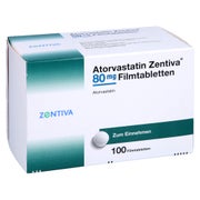 ATORVASTATIN Zentiva 80 mg Filmtabletten 100 St