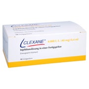 CLEXANE 4.000 I.E. 40mg/0,4ml Inj.-Lsg.i.e.F.-Sp. 10 St