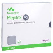 Mepilex Ag Schaumverband 10x10 cm steril 5 St