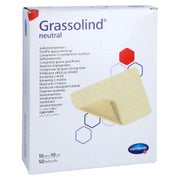 Grassolind Salbenkompressen 10x10 cm ste 50 St