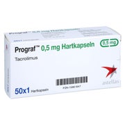 Prograf 0,5 mg Hartkapseln 50 St