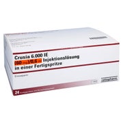 CRUSIA 6.000 I.E. 60 mg/0,6 ml ILO F.Sp.+Sich-Sys. 24 St