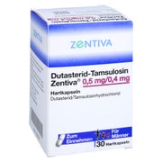DUTASTERID-Tamsulosin Zentiva 0,5 mg/0,4 mg Hartk. 30 St