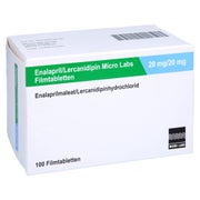 ENALAPRIL/Lercanidipin Micro Labs 20 mg/20 mg FTA 100 St