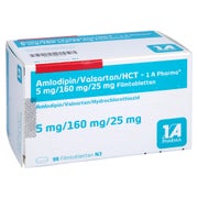 AMLODIPIN/Valsartan/HCT-1A Pharma 5mg/160mg/25mg 98 St
